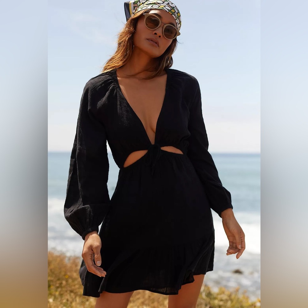 L*SPACE ★ Black Mini Dress